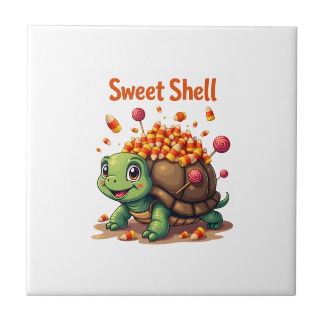 Süßwasserschildkröte Fliese (Vorderseite)