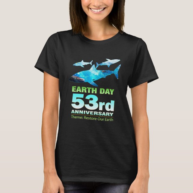 Sustainability and Ecology Earth Day T-Shirt (Vorderseite)