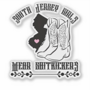 SUTH JERSEY GIRLS AUFKLEBER