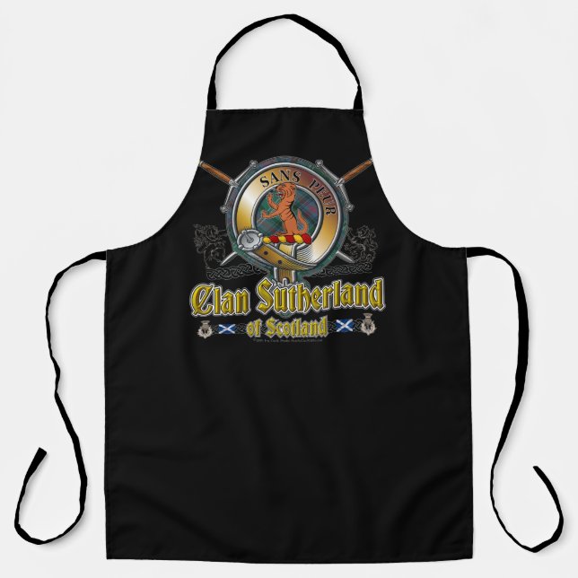 Sutherland Clan Abzeichen Schürze (Vorderseite)