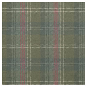 Sutherland Old Weathered Scottish Tartan Fabric Stoff