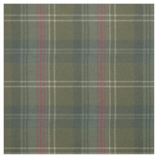 Sutherland Old Weathered Scottish Tartan Fabric Stoff