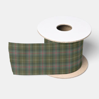 Sutherland Old Weathered Scottish Tartan Satinband