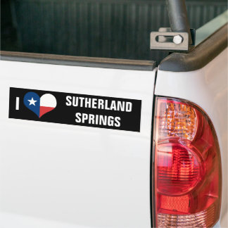Sutherland Springs Autoaufkleber