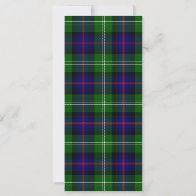 Sutherland Tartan Blau kariert (Vorderseite)