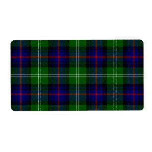 Sutherland Tartan Blau kariert