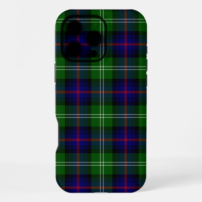 Sutherland Tartan Blau kariert iPhone 16 Pro Max Hülle (Rückseite)