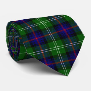 Sutherland Tartan Blau kariert Krawatte