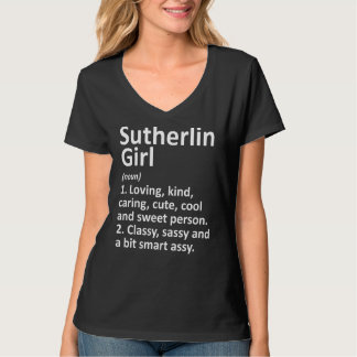 Sutherlin Girl or Oregon Funny City Zuhause Roots T-Shirt