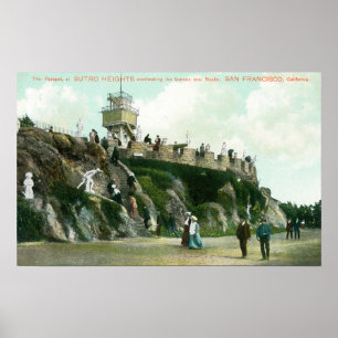 Sutro Heights Parapet Poster