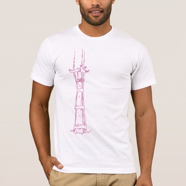 Sutro Turm T-Shirt (Vorderseite)