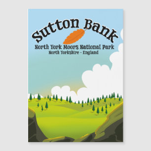 Sutton Bank North York Moors Nationalpark Magnetkarte