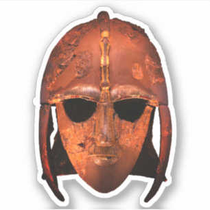 Sutton Hoo Helm Aufkleber