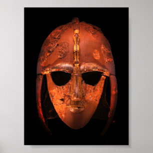 Sutton Hoo Helm Poster