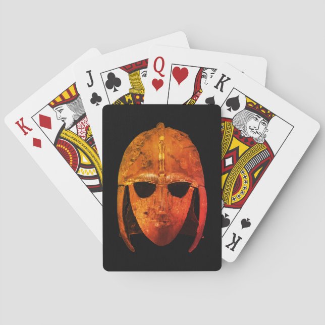 Sutton Hoo Helm Spielkarten (Rückseite)