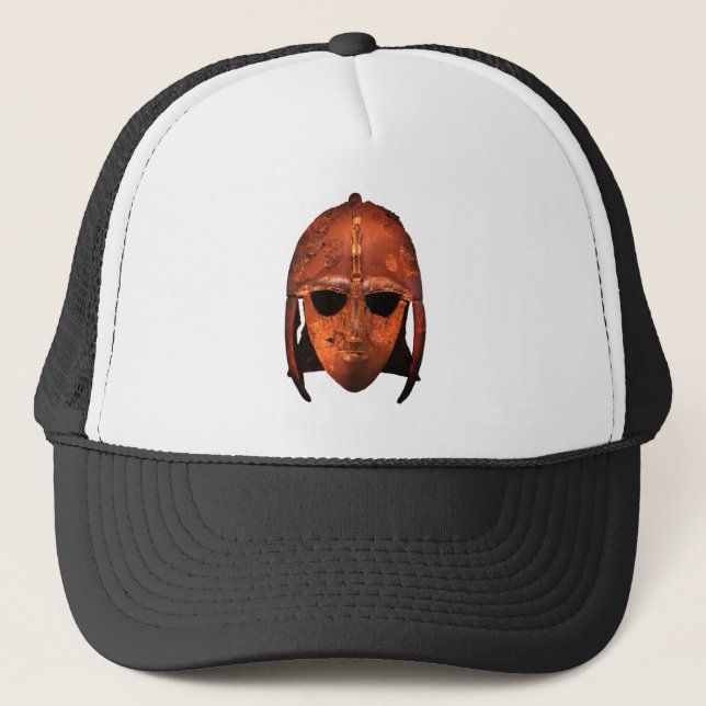 Sutton Hoo Helm Truckerkappe (Vorderseite)