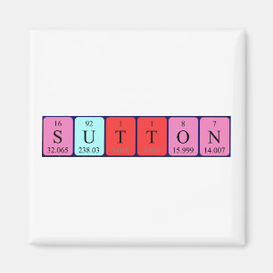 Sutton Periodenmagnet Magnet