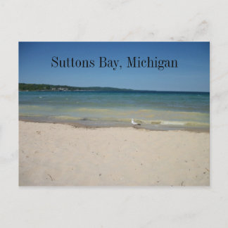 Suttons Bay Michigan Post Card Postkarte