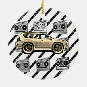 SUV-URLAUB KERAMIK ORNAMENT