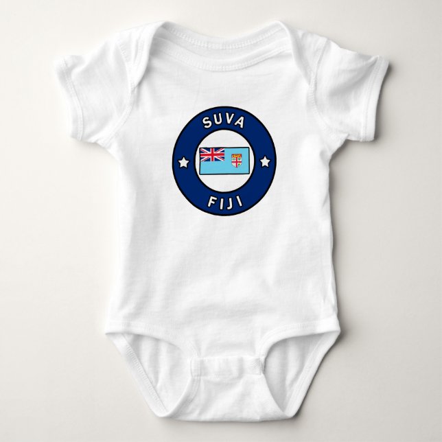 Suva Fiji Baby Strampler (Vorderseite)