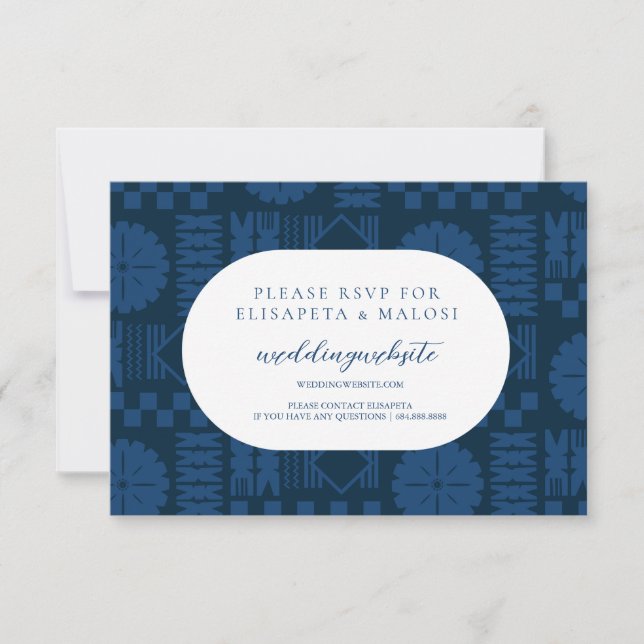 Suva RSVP Karte (Vorderseite)