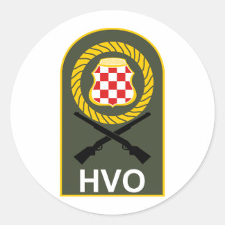 Suveniri sa HVO oznakom Runder Aufkleber