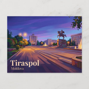 Suvorov-Platz Moldawien Postkarte