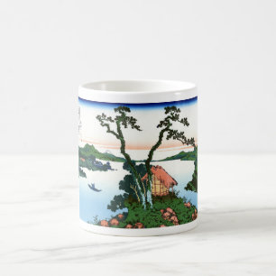 Suwa-See in der Provinz Shinano Kaffeetasse