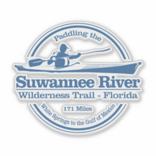 Suwannee River Wilderness Trail (SK) Aufkleber