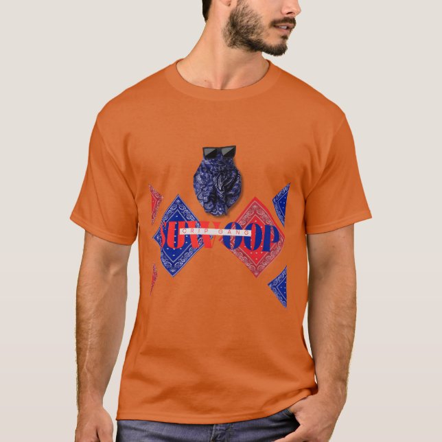 Suwoop Crip Rags Out Geschenk T-Shirt (Vorderseite)
