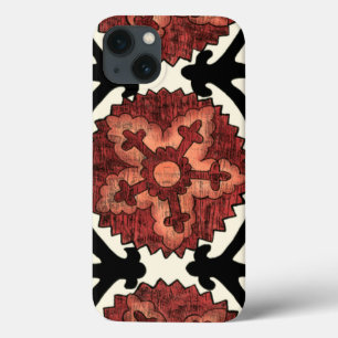 Suzani Art-dekoratives Blumenmuster Case-Mate iPhone Hülle