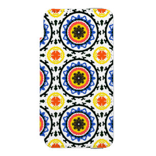 Suzani Muster Incipio Watson™ iPhone 5 Geldbörsen Hülle
