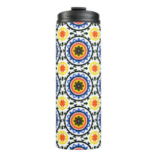Suzani Muster Thermosbecher