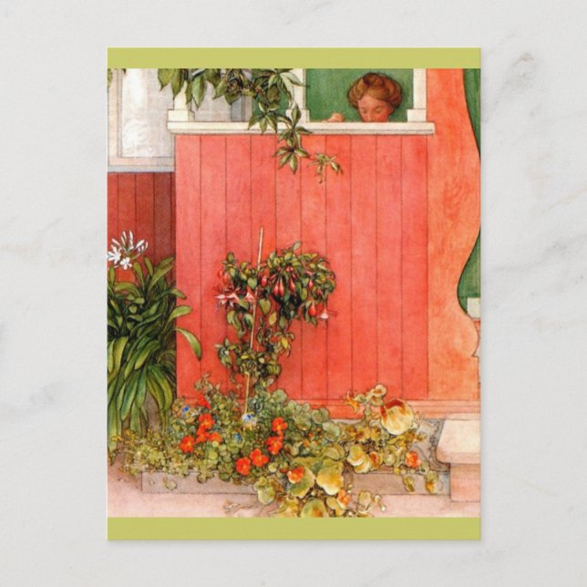 Suzanne auf der Porch Postkarte (Vorderseite)