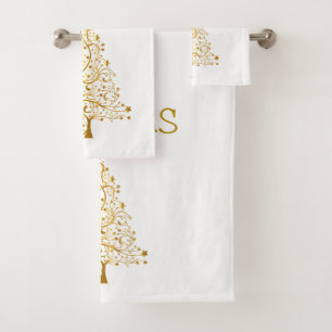 Suzanne Elizabeth Christmas Collection Badetuch Badhandtuch Set