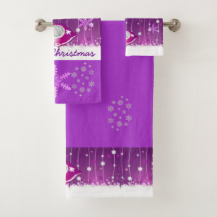 Suzanne Elizabeth Christmas Collection Badhandtuch Set
