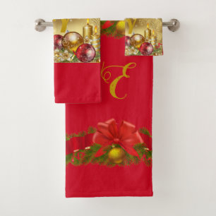 Suzanne Elizabeth Christmas Collection - Badhandtuch Set