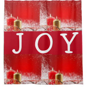 Suzanne Elizabeth Christmas Collection Duschvorhang
