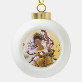 SUZANNE ELIZABETH CHRISTMAS COLLECTION KERAMIK Kugel-Ornament