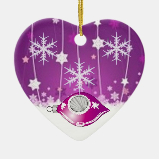 SUZANNE ELIZABETH CHRISTMAS COLLECTION KERAMIK ORNAMENT (Vorne)