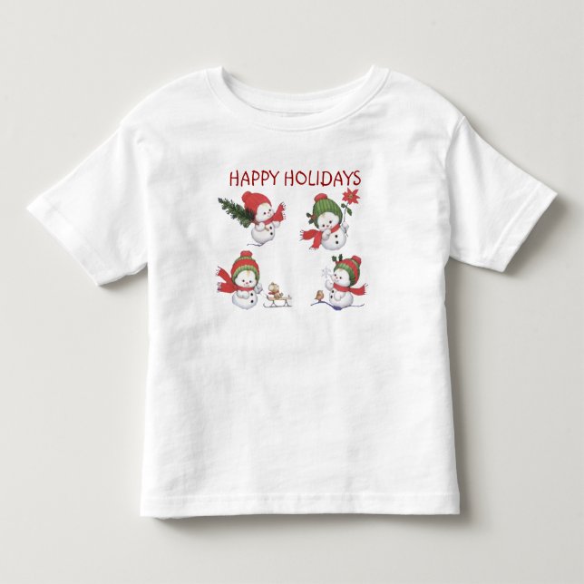SUZANNE ELIZABETH CHRISTMAS COLLECTION - KLEINKIND T-SHIRT (Vorderseite)