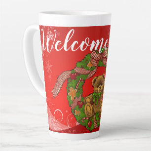 Suzanne Elizabeth Christmas Collection Latte Tasse