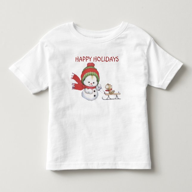 SUZANNE ELIZABETH CHRISTMAS COLLECTION TODDLER T-S KLEINKIND T-SHIRT (Vorderseite)