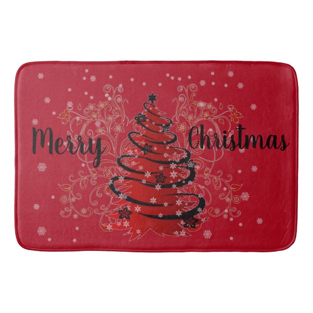 Suzanne Elizabeth Christmas Collection - Urlaub Badematte (Vorderseite)
