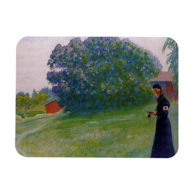 Suzanne, Uniform Rotes Kreuz Magnet (Horizontal)