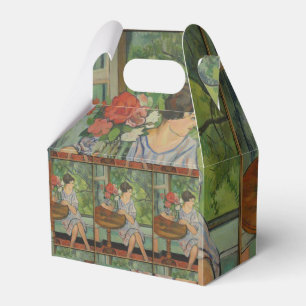 Suzanne Valadon Young Girl vor einem Fenster Geschenkschachtel