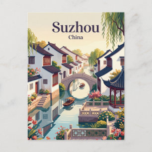 Suzhou China Postkarte