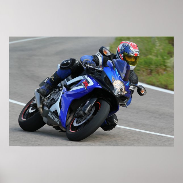 Suzuki gsxr 600 poster (Vorne)