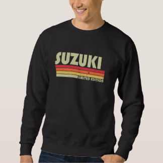 Suzuki Retro Vintager japanischer Name Sweatshirt