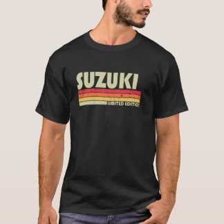 Suzuki Retro Vintager japanischer Name T-Shirt